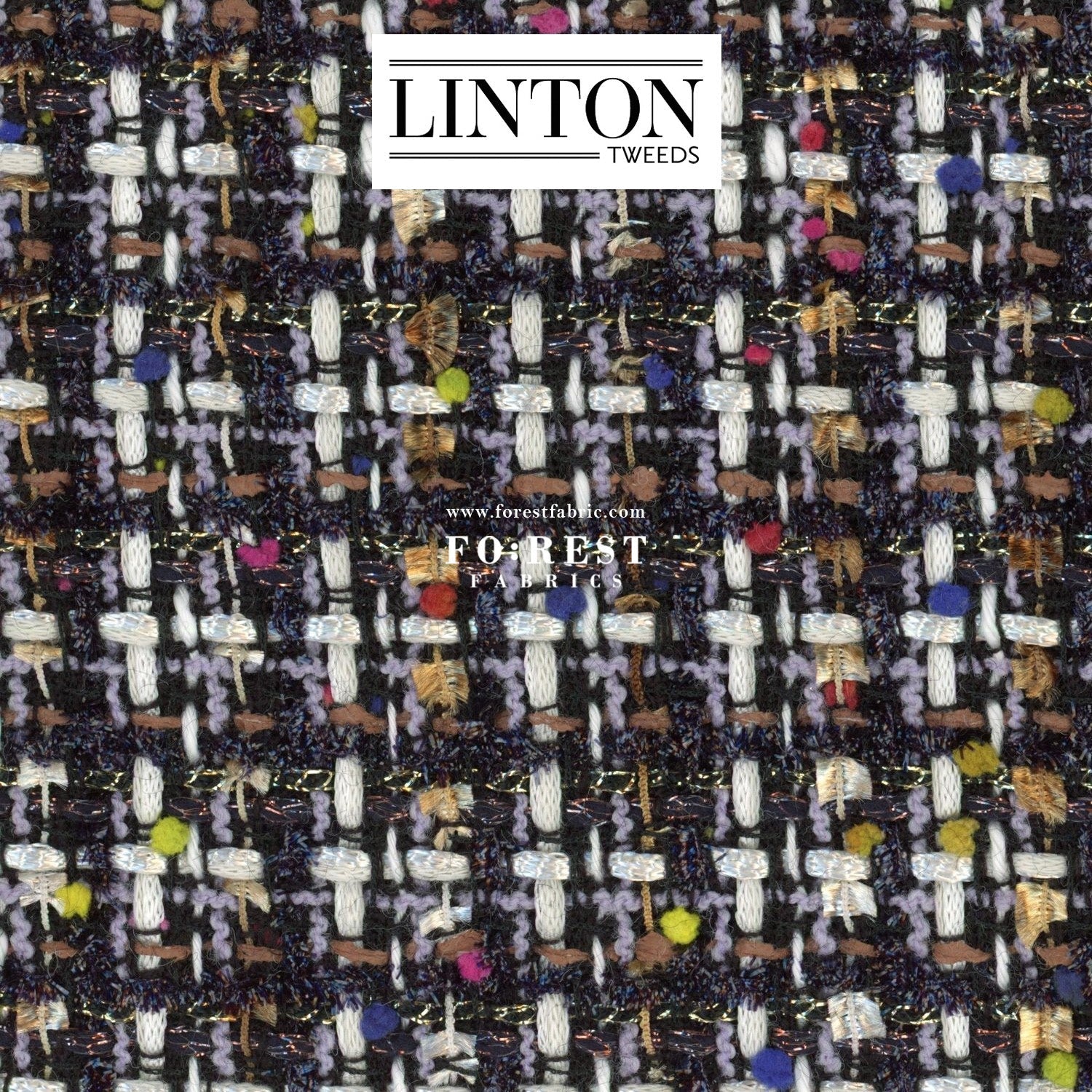Linton Tweeds 0135 - FO:REST Fabric 布恩堂Liberty fabrictana lawnjapanese fabricykk zipper