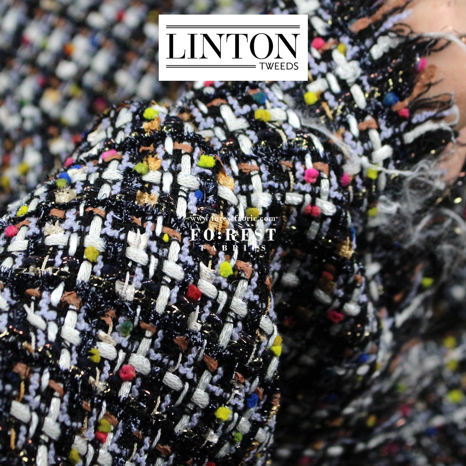 Linton Tweeds 0135 - FO:REST Fabric 布恩堂Liberty fabrictana lawnjapanese fabricykk zipper