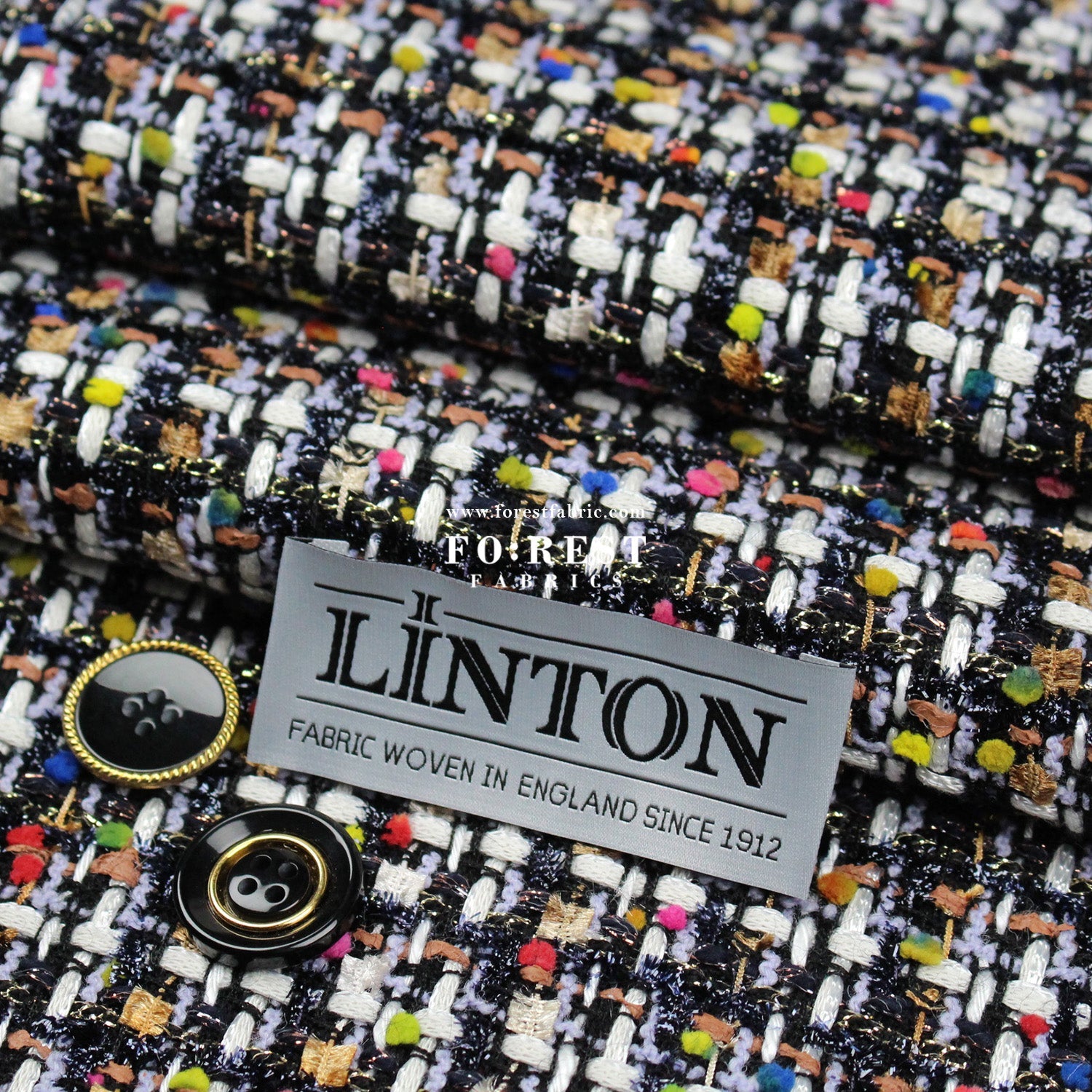 Linton Tweeds 0135 - FO:REST Fabric 布恩堂Liberty fabrictana lawnjapanese fabricykk zipper