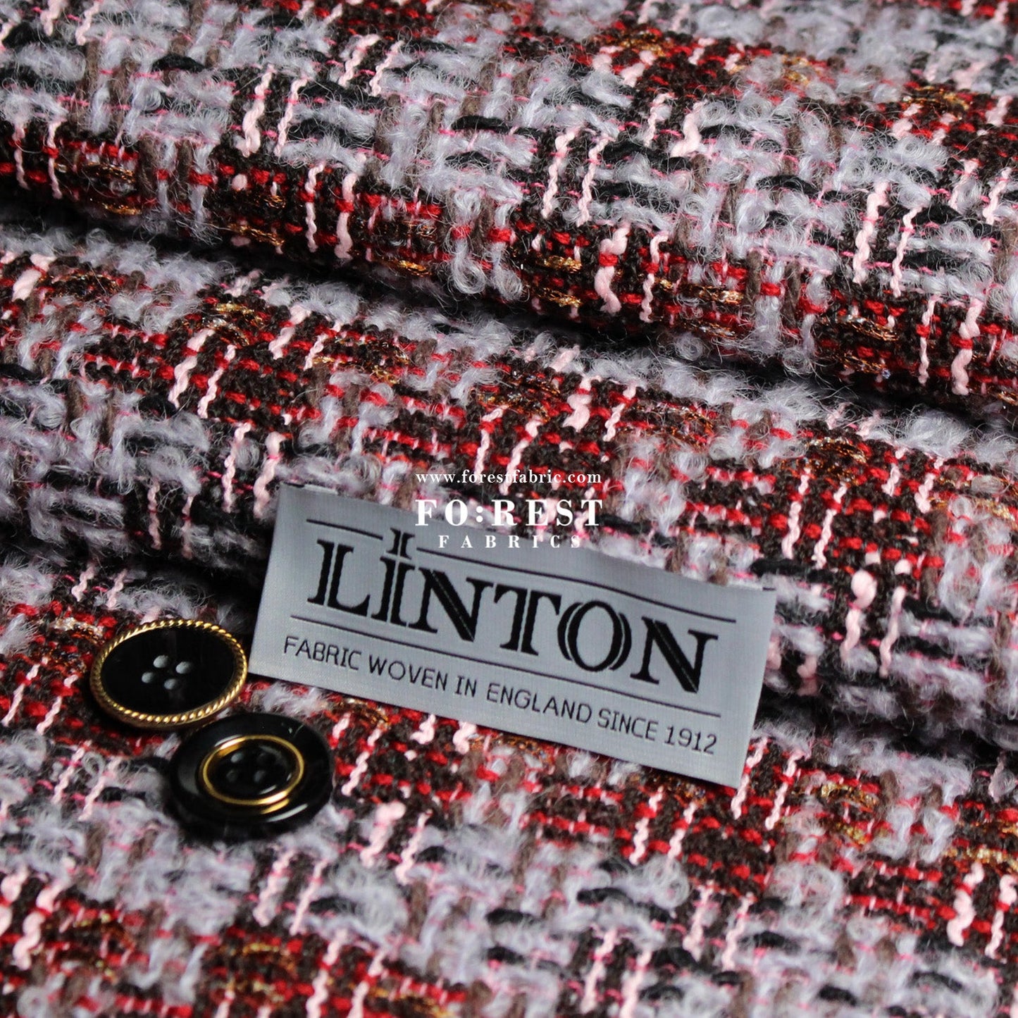 Linton Tweeds 0136 - FO:REST Fabric 布恩堂Liberty fabrictana lawnjapanese fabricykk zipper