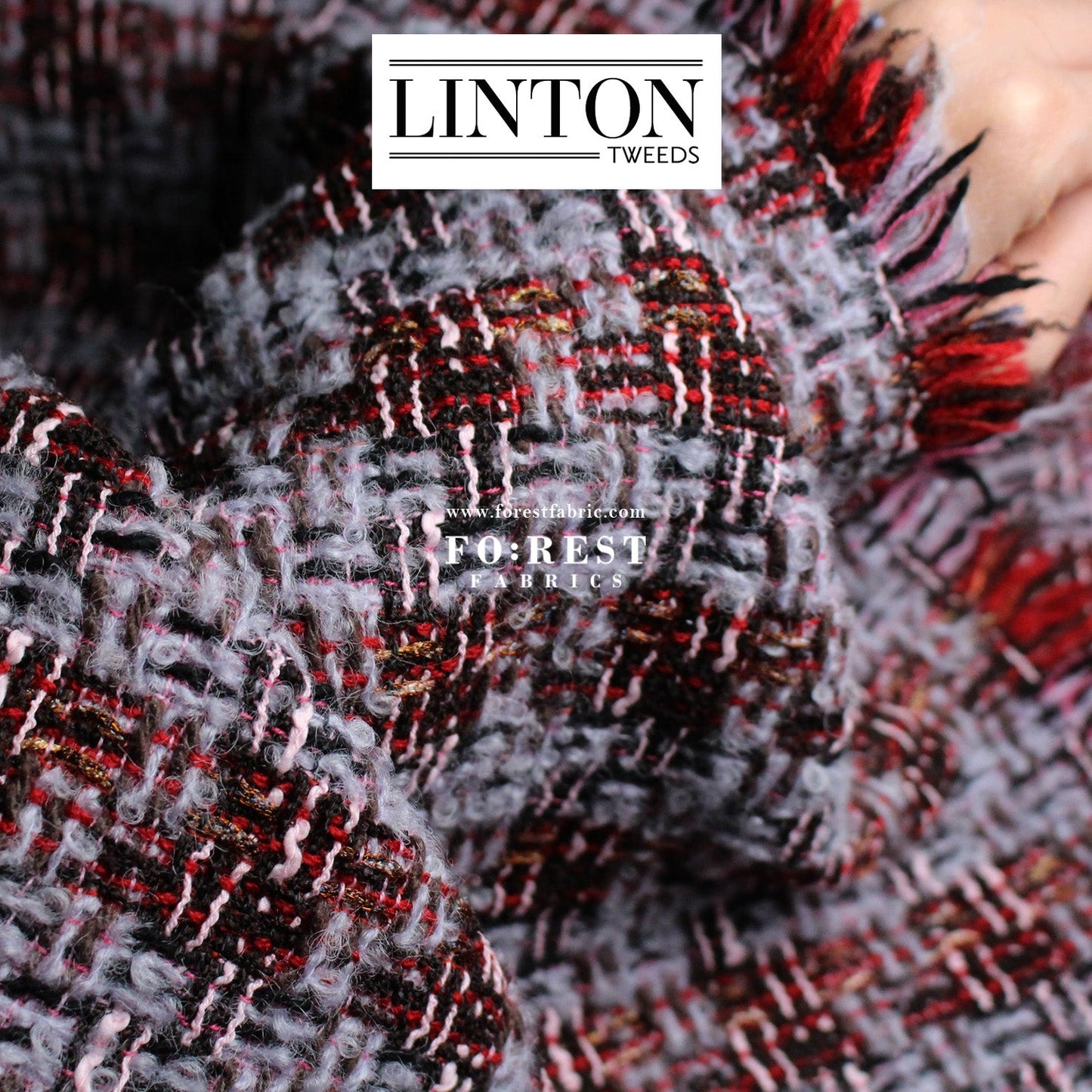 Linton Tweeds 0136 - FO:REST Fabric 布恩堂Liberty fabrictana lawnjapanese fabricykk zipper