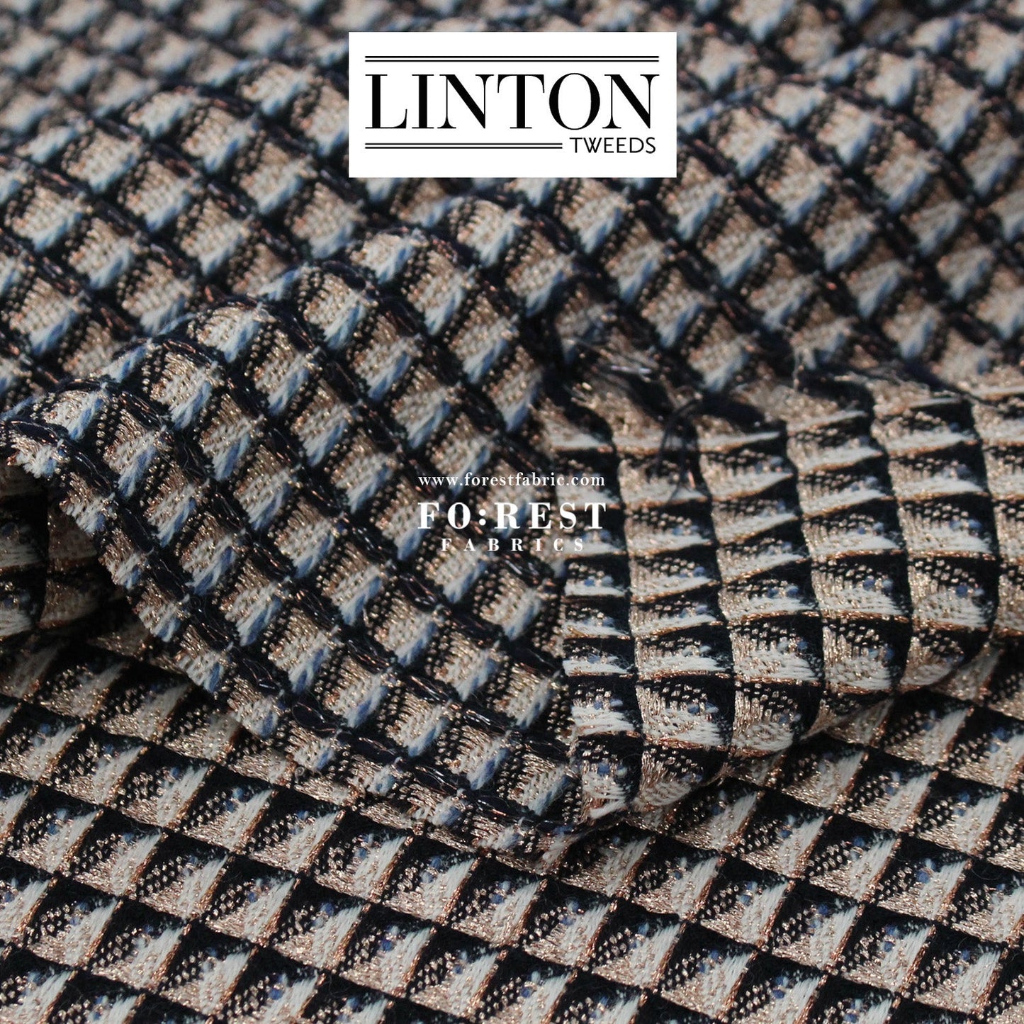 Linton Tweeds 0140 - FO:REST Fabric 布恩堂Liberty fabrictana lawnjapanese fabricykk zipper