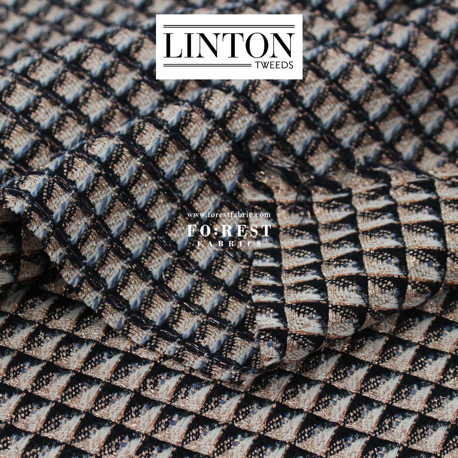 Linton Tweeds 0140 - FO:REST Fabric 布恩堂Liberty fabrictana lawnjapanese fabricykk zipper