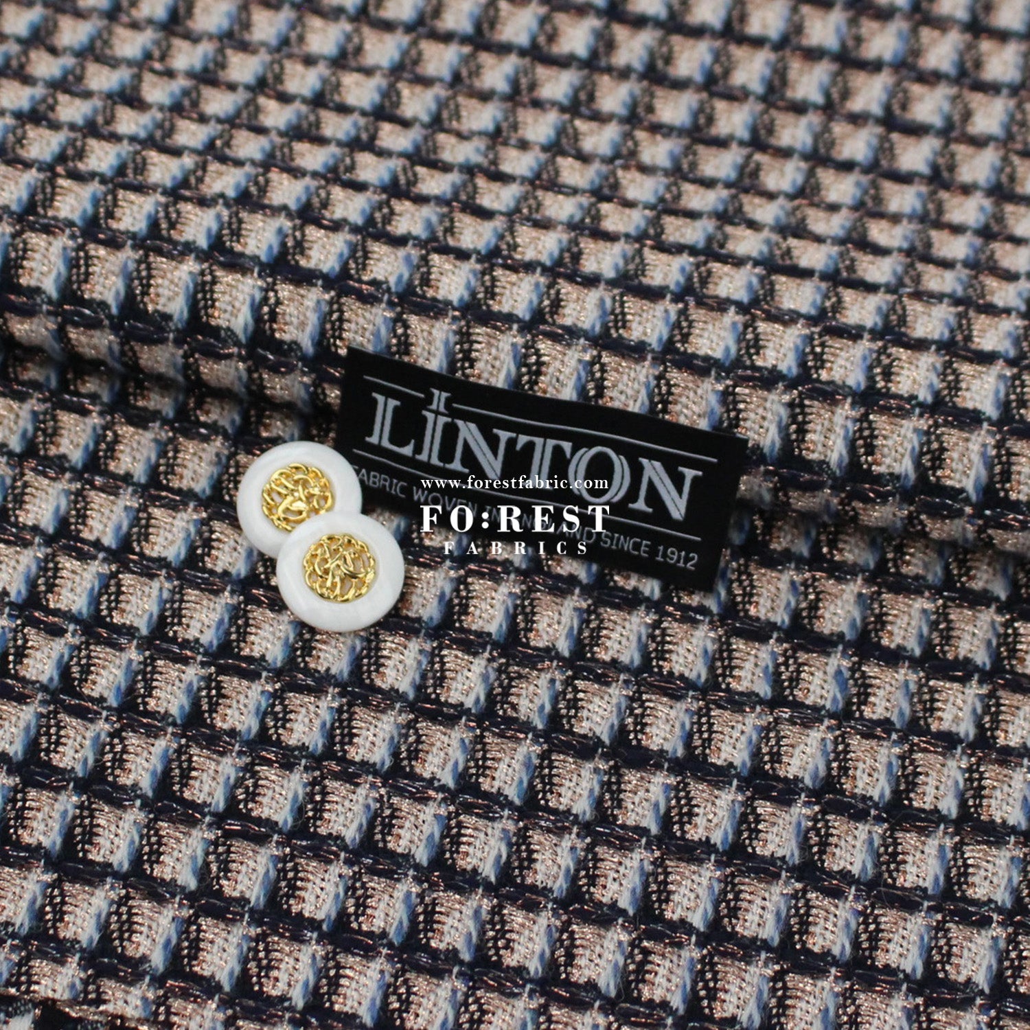 Linton Tweeds 0140 - FO:REST Fabric 布恩堂Liberty fabrictana lawnjapanese fabricykk zipper