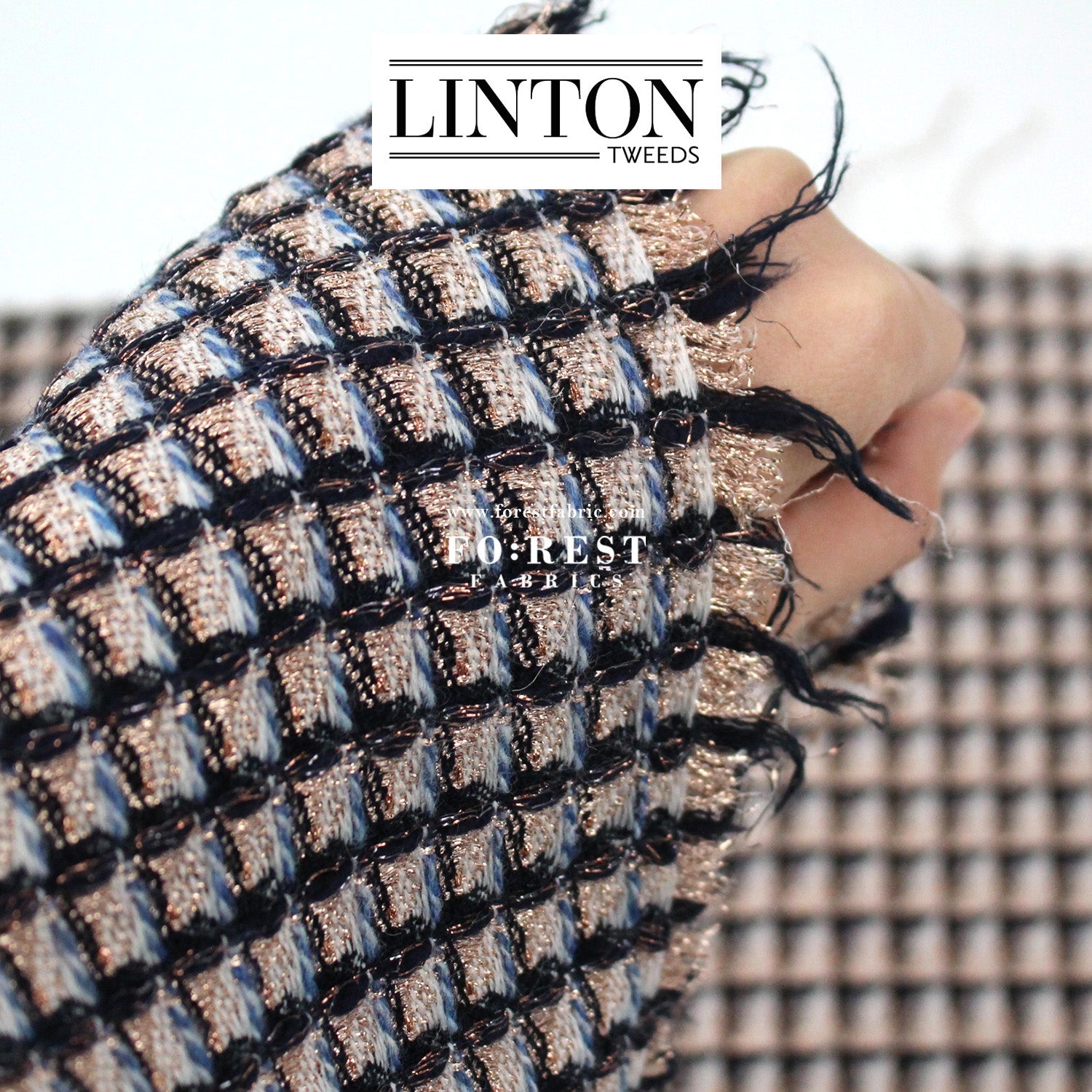 Linton Tweeds 0140 - FO:REST Fabric 布恩堂Liberty fabrictana lawnjapanese fabricykk zipper