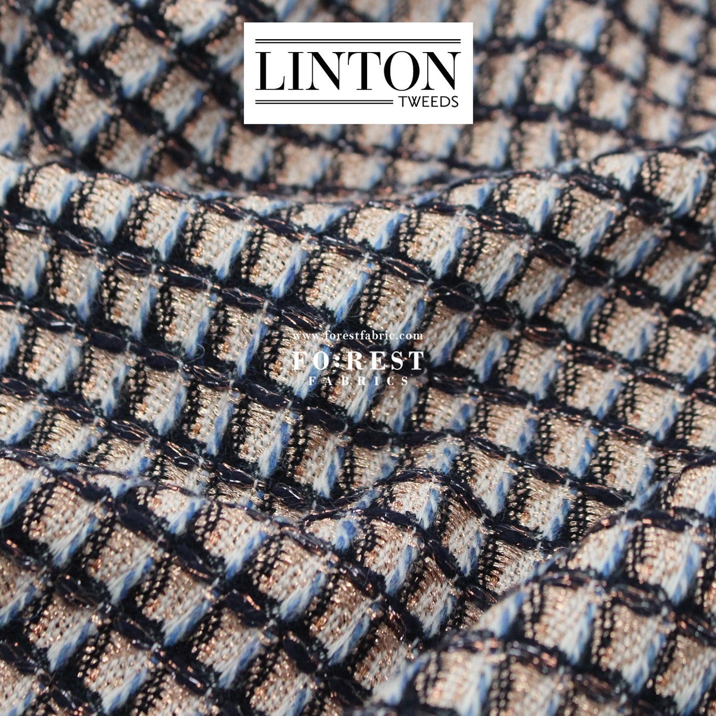Linton Tweeds 0140 - FO:REST Fabric 布恩堂Liberty fabrictana lawnjapanese fabricykk zipper