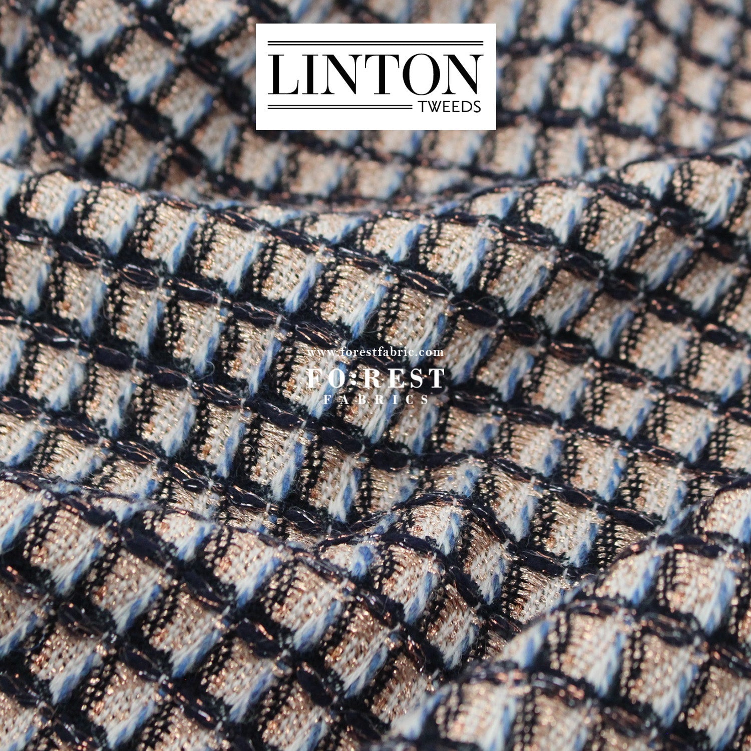 Linton Tweeds 0140 - FO:REST Fabric 布恩堂Liberty fabrictana lawnjapanese fabricykk zipper