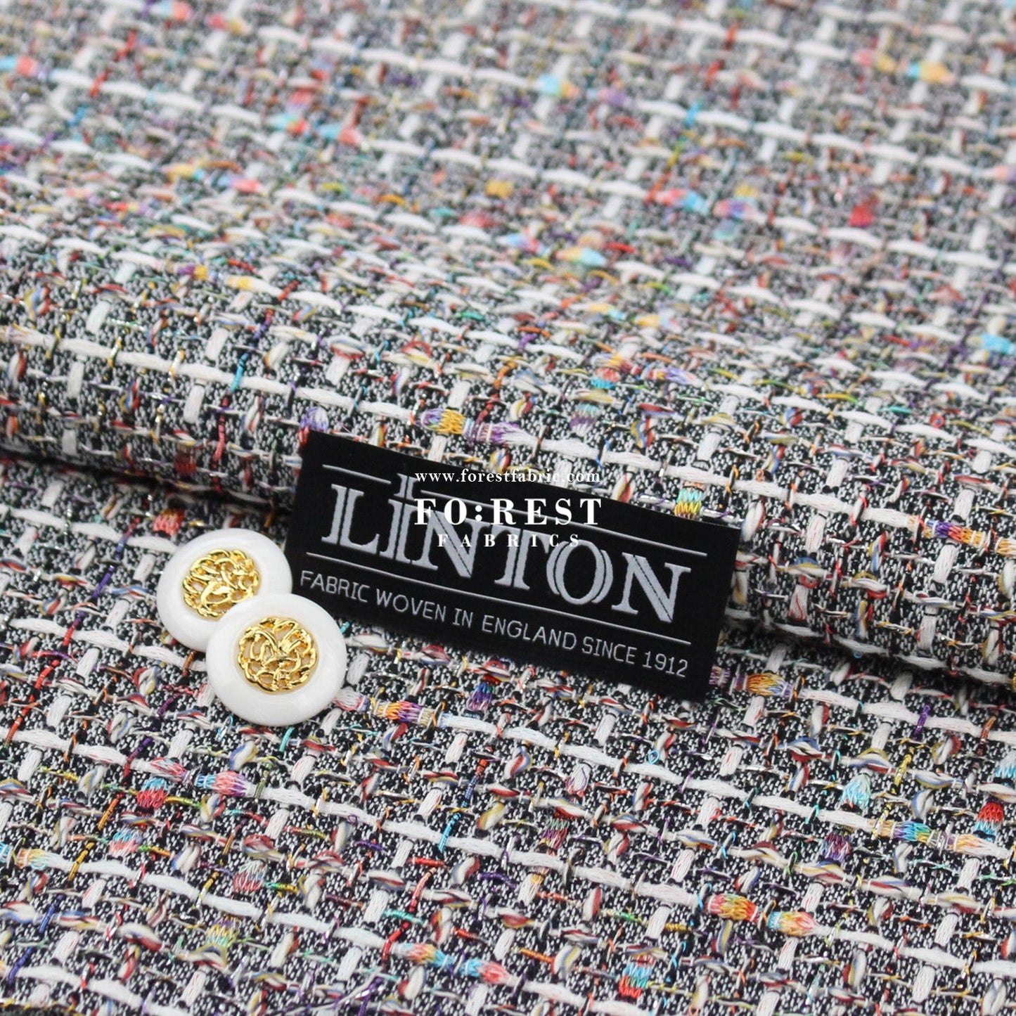 Linton Tweeds 0142 - FO:REST Fabric 布恩堂Liberty fabrictana lawnjapanese fabricykk zipper