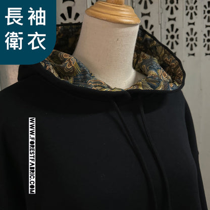 衛衣車縫班 Make your own Hoodie (包材料) - FO:REST Fabric 布恩堂Liberty fabrictana lawnjapanese fabricykk zipper