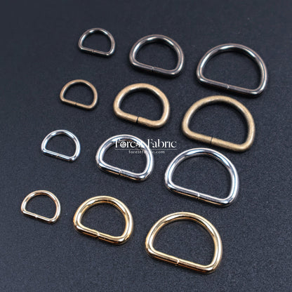 Metal D Ring - FO:REST Fabric 布恩堂Liberty fabrictana lawnjapanese fabricykk zipper