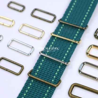 Metal Rectangle Buckle Ring - FO:REST Fabric 布恩堂Liberty fabrictana lawnjapanese fabricykk zipper