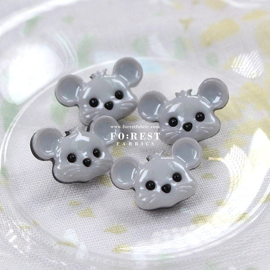 Mouse Buttons - FO:REST Fabric 布恩堂Liberty fabrictana lawnjapanese fabricykk zipper