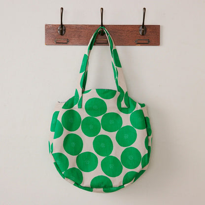 Muddy works - Canvas - Anpan bread fabric AppleGreen - FO:REST Fabric 布恩堂Liberty fabrictana lawnjapanese fabricykk zipper