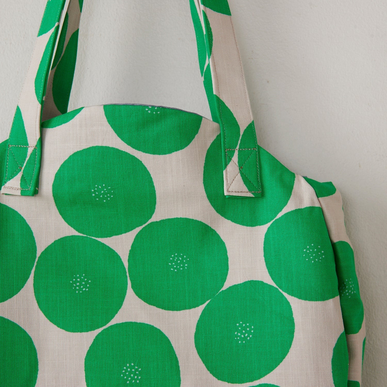 Muddy works - Canvas - Anpan bread fabric AppleGreen - FO:REST Fabric 布恩堂Liberty fabrictana lawnjapanese fabricykk zipper