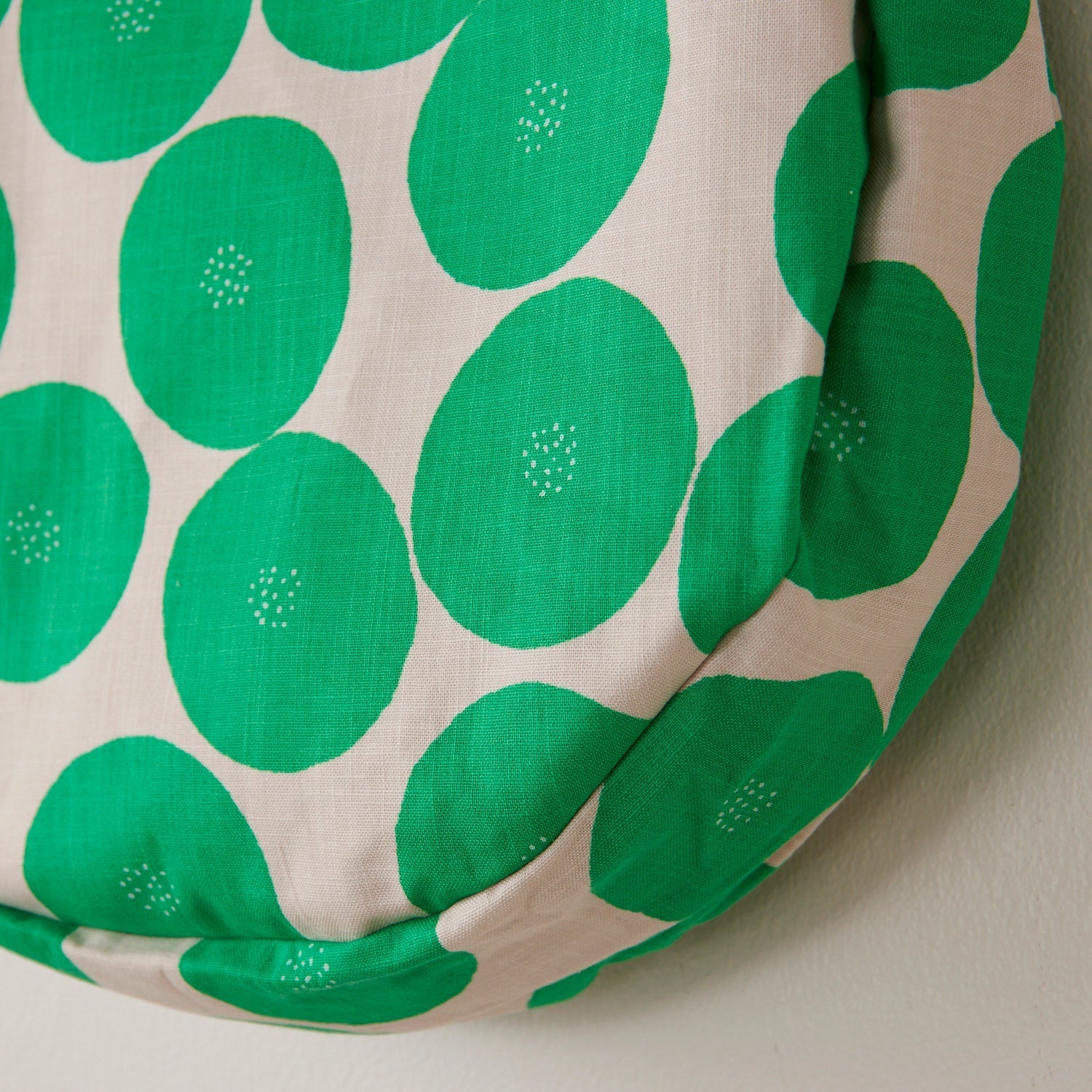 Muddy works - Canvas - Anpan bread fabric AppleGreen - FO:REST Fabric 布恩堂Liberty fabrictana lawnjapanese fabricykk zipper