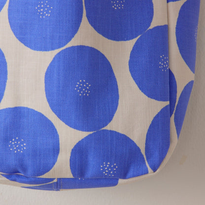 Muddy works - Canvas - Anpan bread fabric Blue - FO:REST Fabric 布恩堂Liberty fabrictana lawnjapanese fabricykk zipper