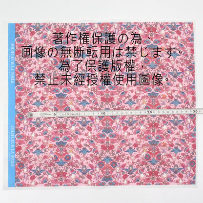 My little tailor - Lawn - Alice and Sweet Berry Thief Cat - FO:REST Fabric 布恩堂Liberty fabrictana lawnjapanese fabricykk zipper