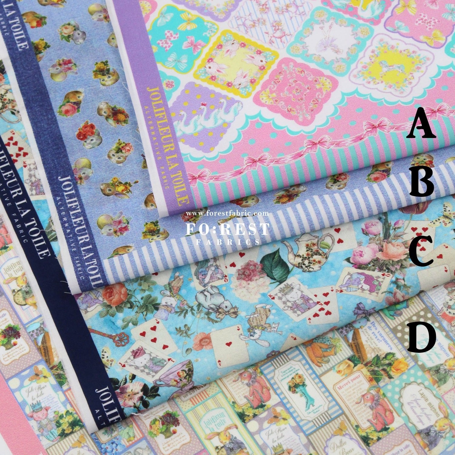 My little tailor - Lawn - Bear - FO:REST Fabric 布恩堂Liberty fabrictana lawnjapanese fabricykk zipper