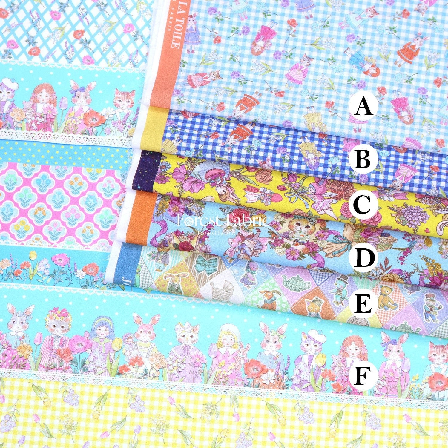 My little tailor - Lawn - Bucolic - FO:REST Fabric 布恩堂Liberty fabrictana lawnjapanese fabricykk zipper
