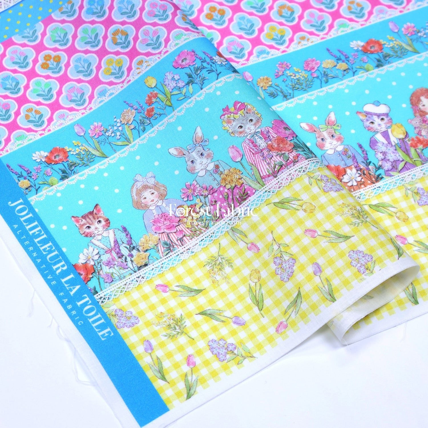 My little tailor - Lawn - Bucolic - FO:REST Fabric 布恩堂Liberty fabrictana lawnjapanese fabricykk zipper