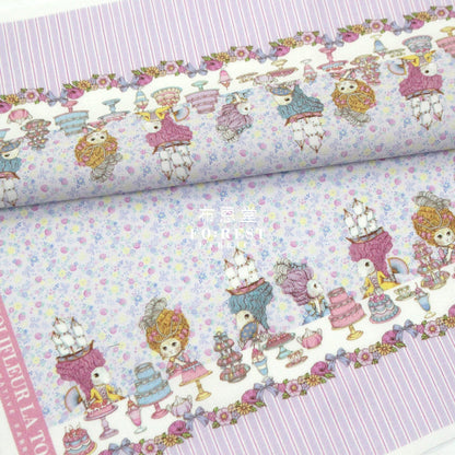 My little tailor - Lawn - Cats Banquet Story - FO:REST Fabric 布恩堂Liberty fabrictana lawnjapanese fabricykk zipper