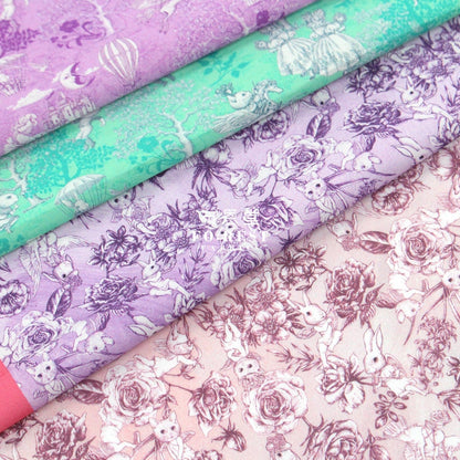 My little tailor - Lawn - Cats Forest - FO:REST Fabric 布恩堂Liberty fabrictana lawnjapanese fabricykk zipper