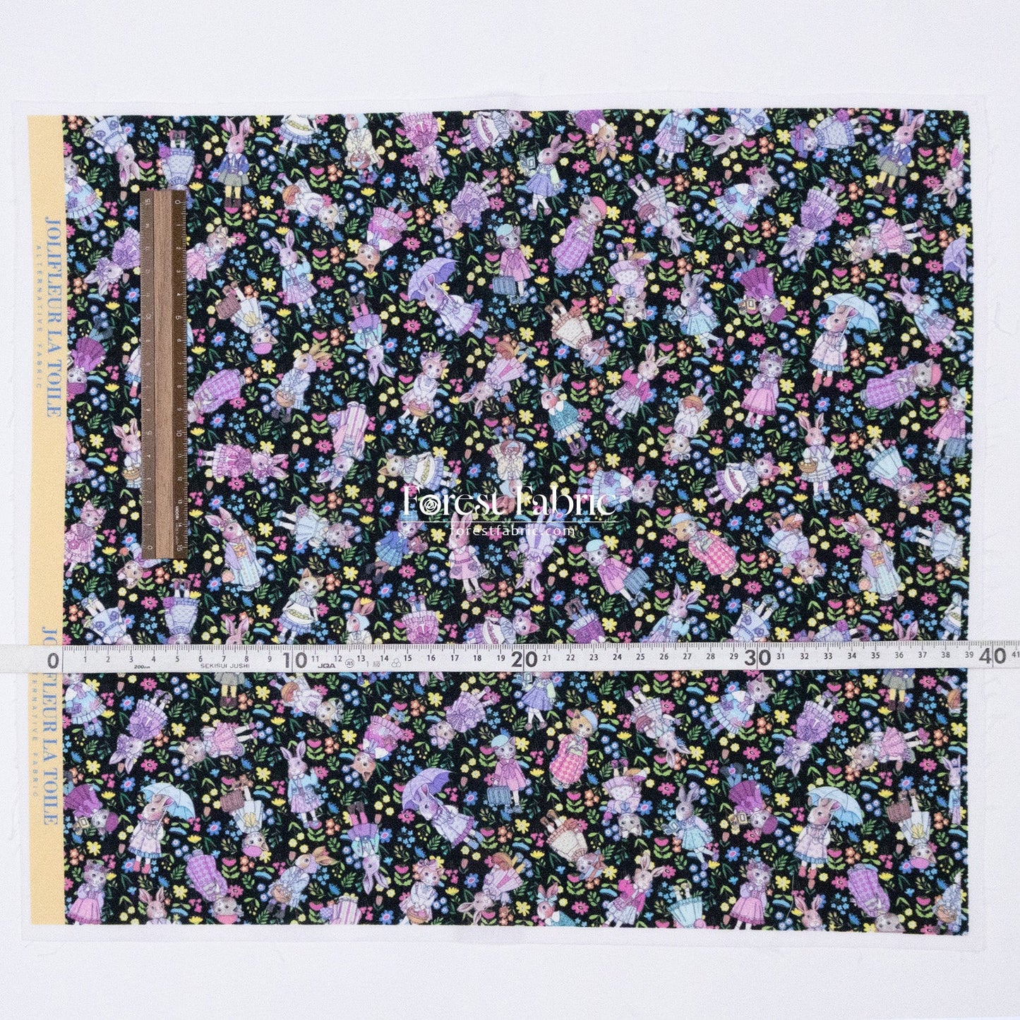 My little tailor - Lawn - Flower Tea - FO:REST Fabric 布恩堂Liberty fabrictana lawnjapanese fabricykk zipper
