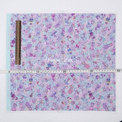My little tailor - Lawn - Flower Tea - FO:REST Fabric 布恩堂Liberty fabrictana lawnjapanese fabricykk zipper
