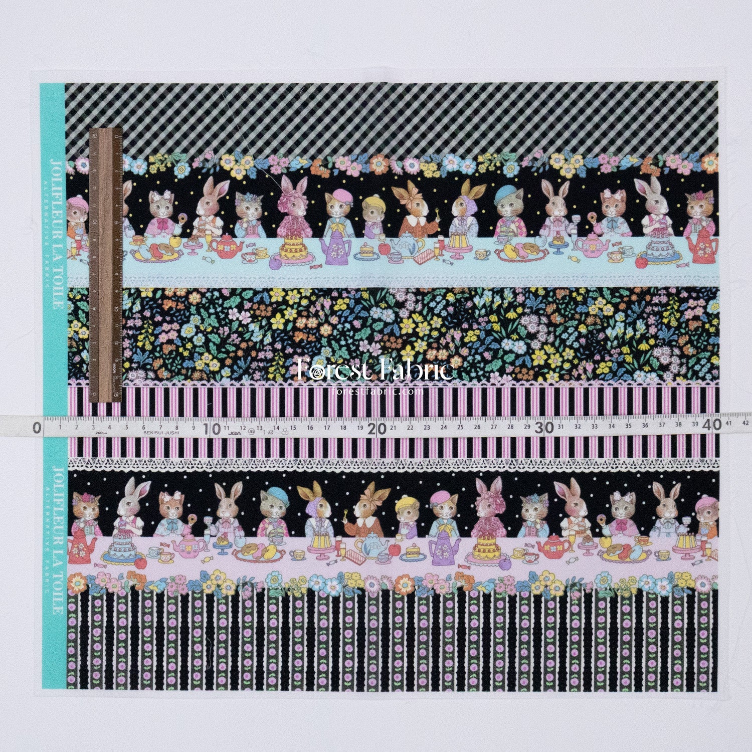 My little tailor - Lawn - Flower Tea - FO:REST Fabric 布恩堂Liberty fabrictana lawnjapanese fabricykk zipper