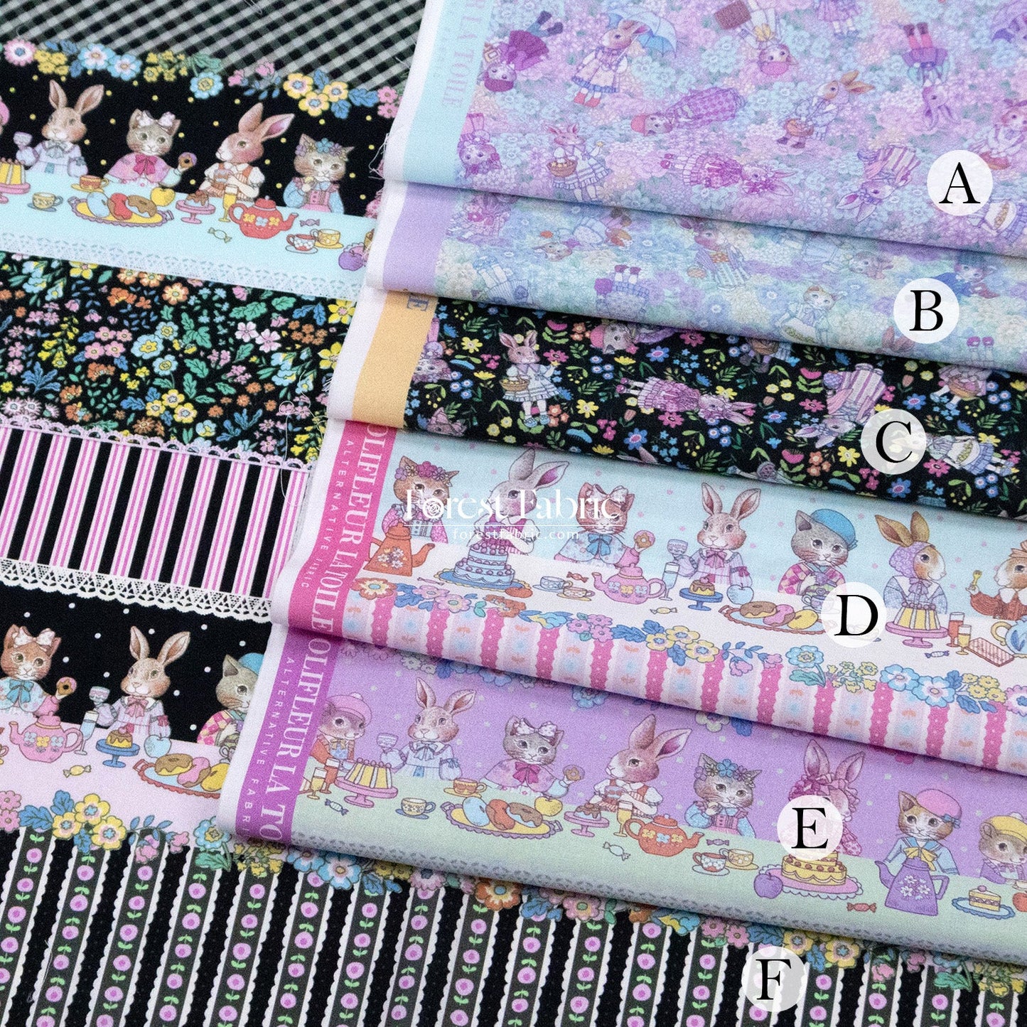 My little tailor - Lawn - Flower Tea - FO:REST Fabric 布恩堂Liberty fabrictana lawnjapanese fabricykk zipper