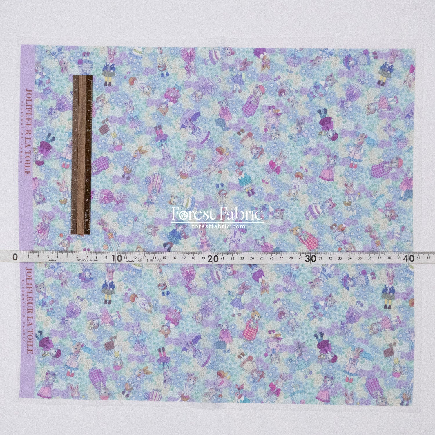 My little tailor - Lawn - Flower Tea - FO:REST Fabric 布恩堂Liberty fabrictana lawnjapanese fabricykk zipper