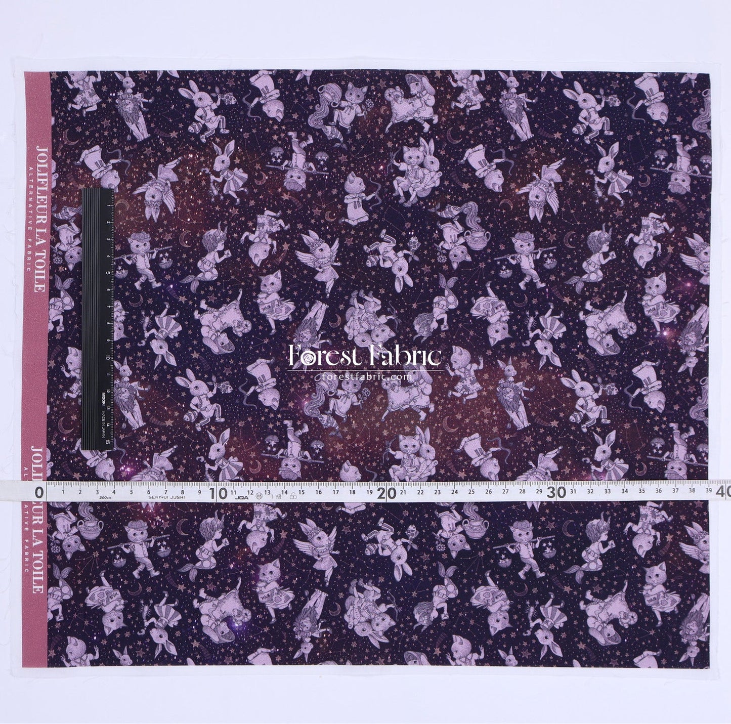 My little tailor - Lawn - Mystical Starry - FO:REST Fabric 布恩堂Liberty fabrictana lawnjapanese fabricykk zipper