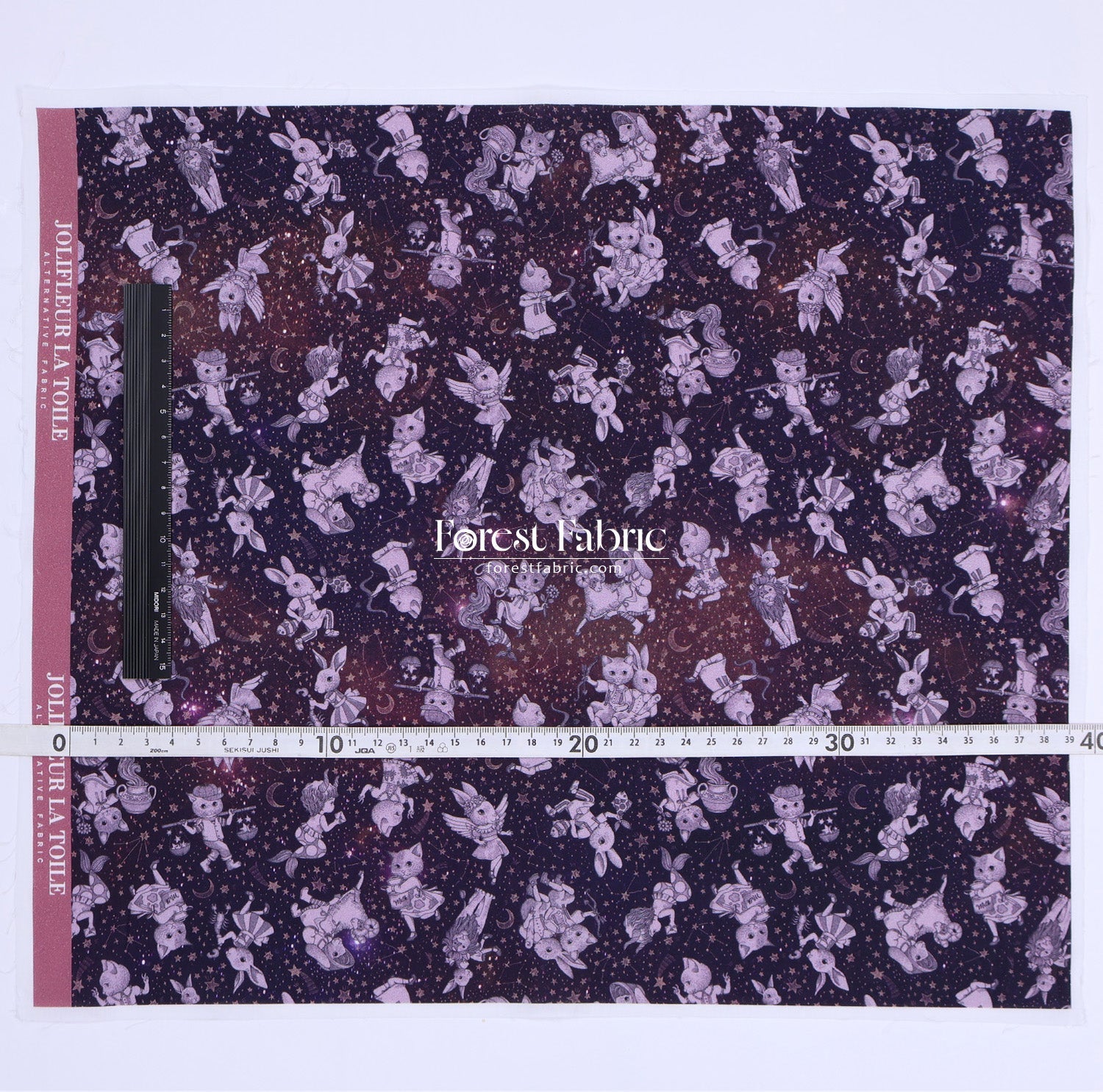 My little tailor - Lawn - Mystical Starry - FO:REST Fabric 布恩堂Liberty fabrictana lawnjapanese fabricykk zipper