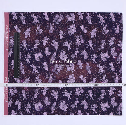 My little tailor - Lawn - Mystical Starry - FO:REST Fabric 布恩堂Liberty fabrictana lawnjapanese fabricykk zipper