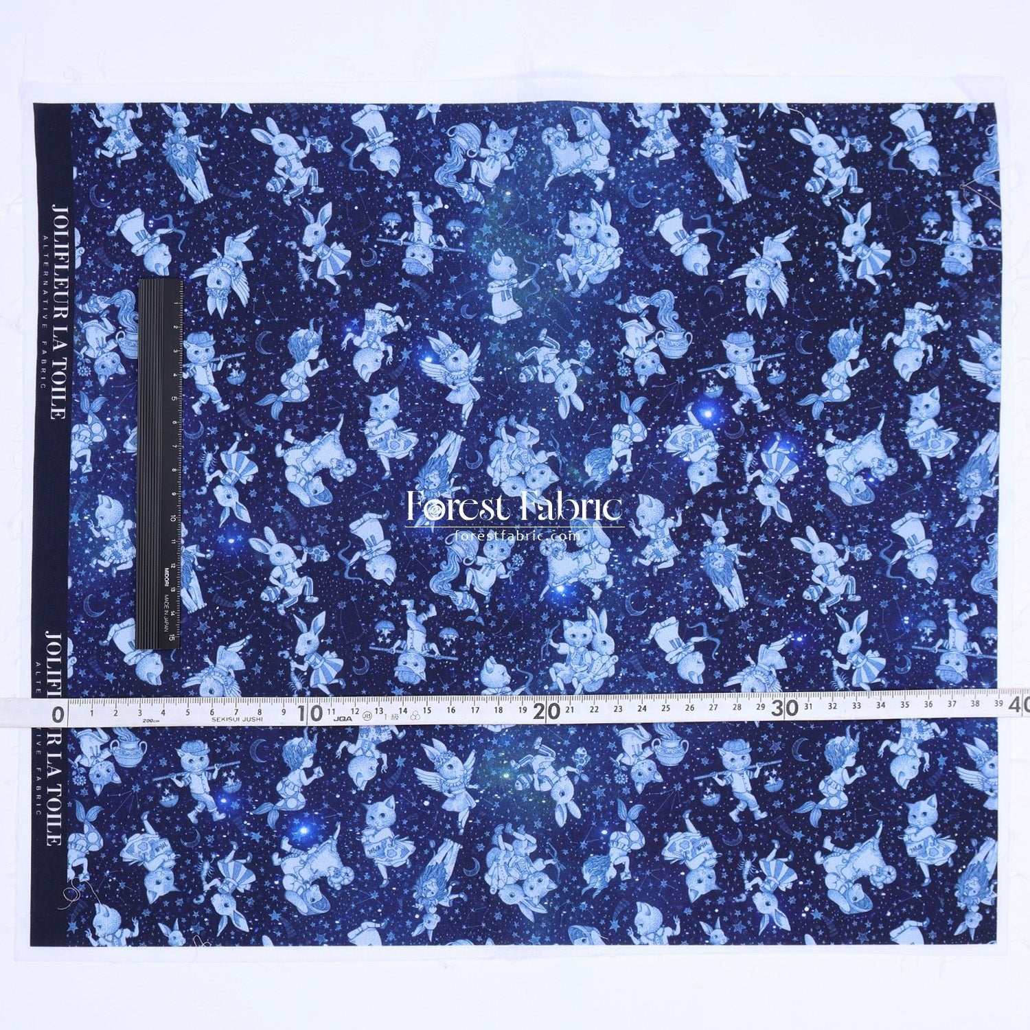 My little tailor - Lawn - Mystical Starry - FO:REST Fabric 布恩堂Liberty fabrictana lawnjapanese fabricykk zipper