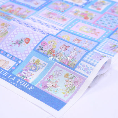 My little tailor - Lawn - Sunny Paris - FO:REST Fabric 布恩堂Liberty fabrictana lawnjapanese fabricykk zipper