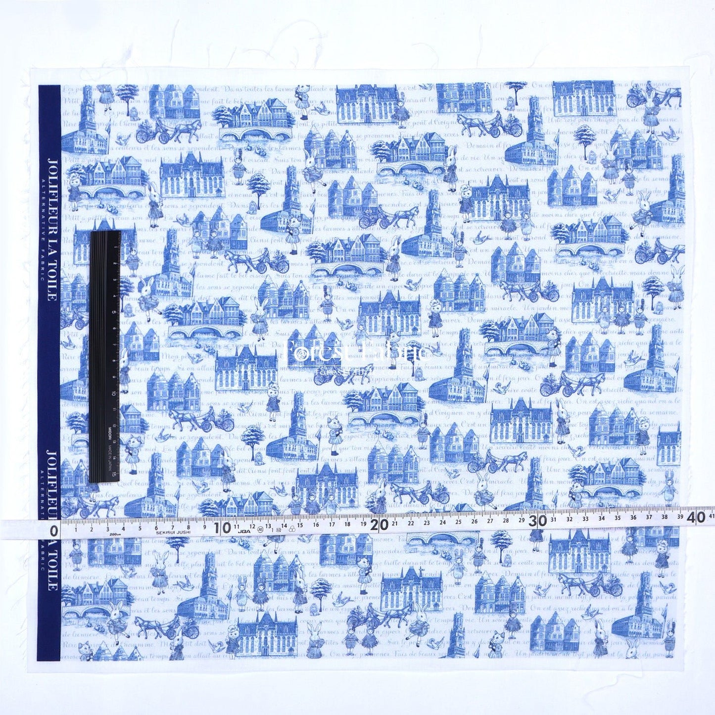 My little tailor - Lawn - toile de jouy - FO:REST Fabric 布恩堂Liberty fabrictana lawnjapanese fabricykk zipper