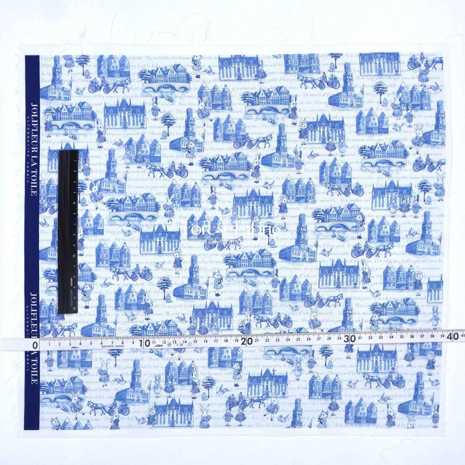 My little tailor - Lawn - toile de jouy - FO:REST Fabric 布恩堂Liberty fabrictana lawnjapanese fabricykk zipper