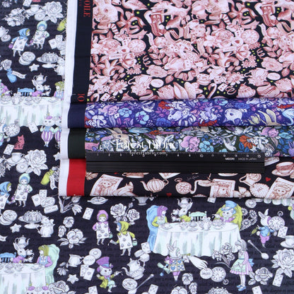 My little tailor - Lawn - Twilight Wonderland - FO:REST Fabric 布恩堂Liberty fabrictana lawnjapanese fabricykk zipper