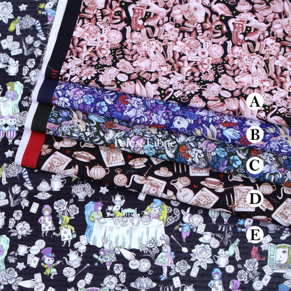 My little tailor - Lawn - Twilight Wonderland - FO:REST Fabric 布恩堂Liberty fabrictana lawnjapanese fabricykk zipper