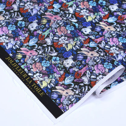 My little tailor - Lawn - Twilight Wonderland - FO:REST Fabric 布恩堂Liberty fabrictana lawnjapanese fabricykk zipper