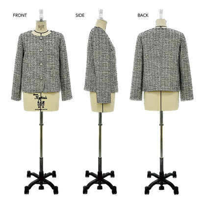 No - Collar Jacket Ladys | Paper pattern - FO:REST Fabric 布恩堂Liberty fabrictana lawnjapanese fabricykk zipper