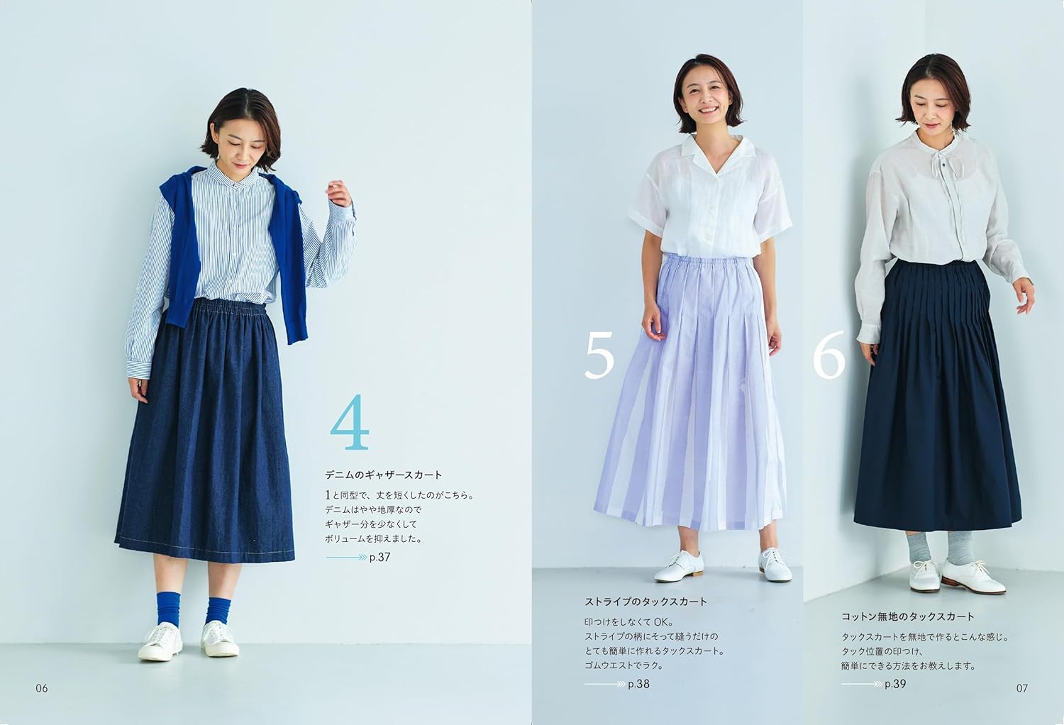 Noriko Tsukada's Simple and Stylish Dresses 31 patterns - FO:REST Fabric 布恩堂Liberty fabrictana lawnjapanese fabricykk zipper