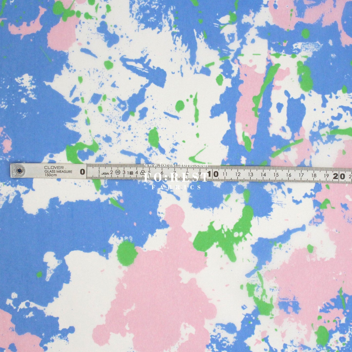 Nylon Waterproof - Graffiti 薄防水Blue - FO:REST Fabric 布恩堂Liberty fabrictana lawnjapanese fabricykk zipper