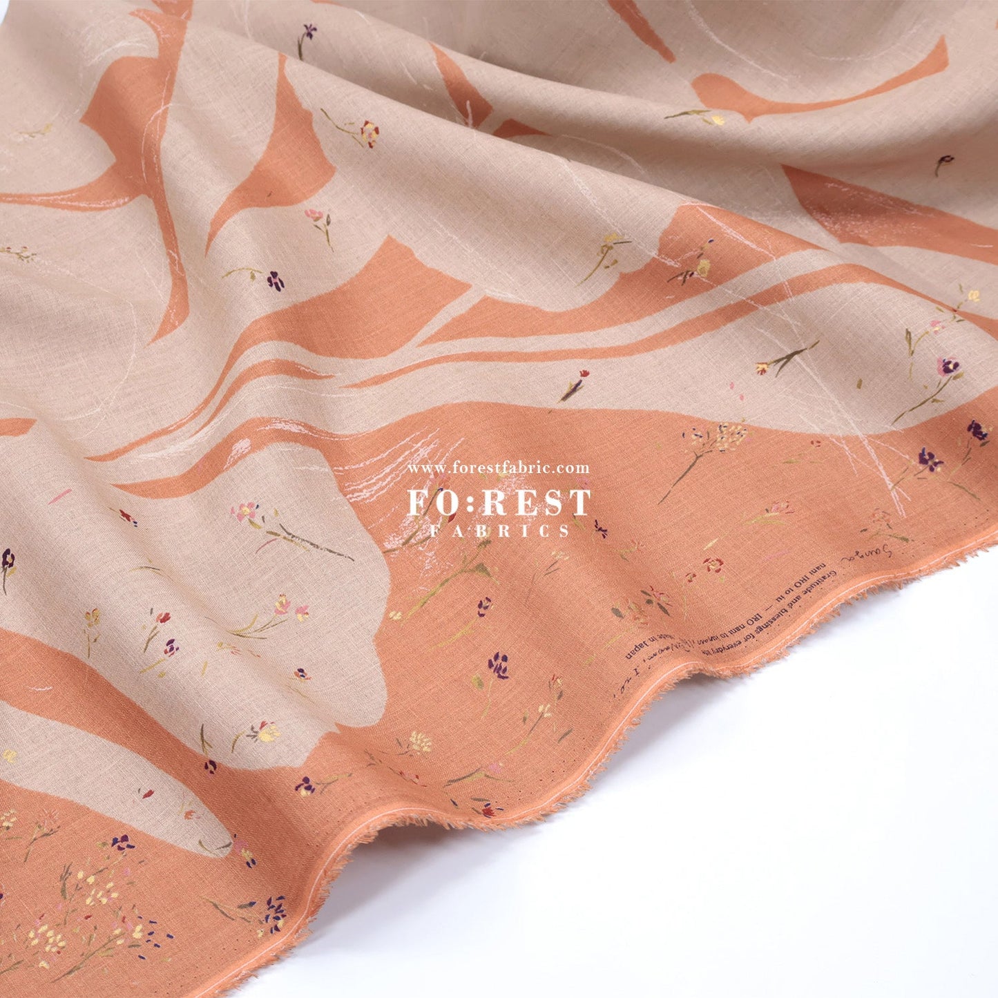 Organic double gauze - Sanga 有機二重紗 - FO:REST Fabric 布恩堂Liberty fabrictana lawnjapanese fabricykk zipper