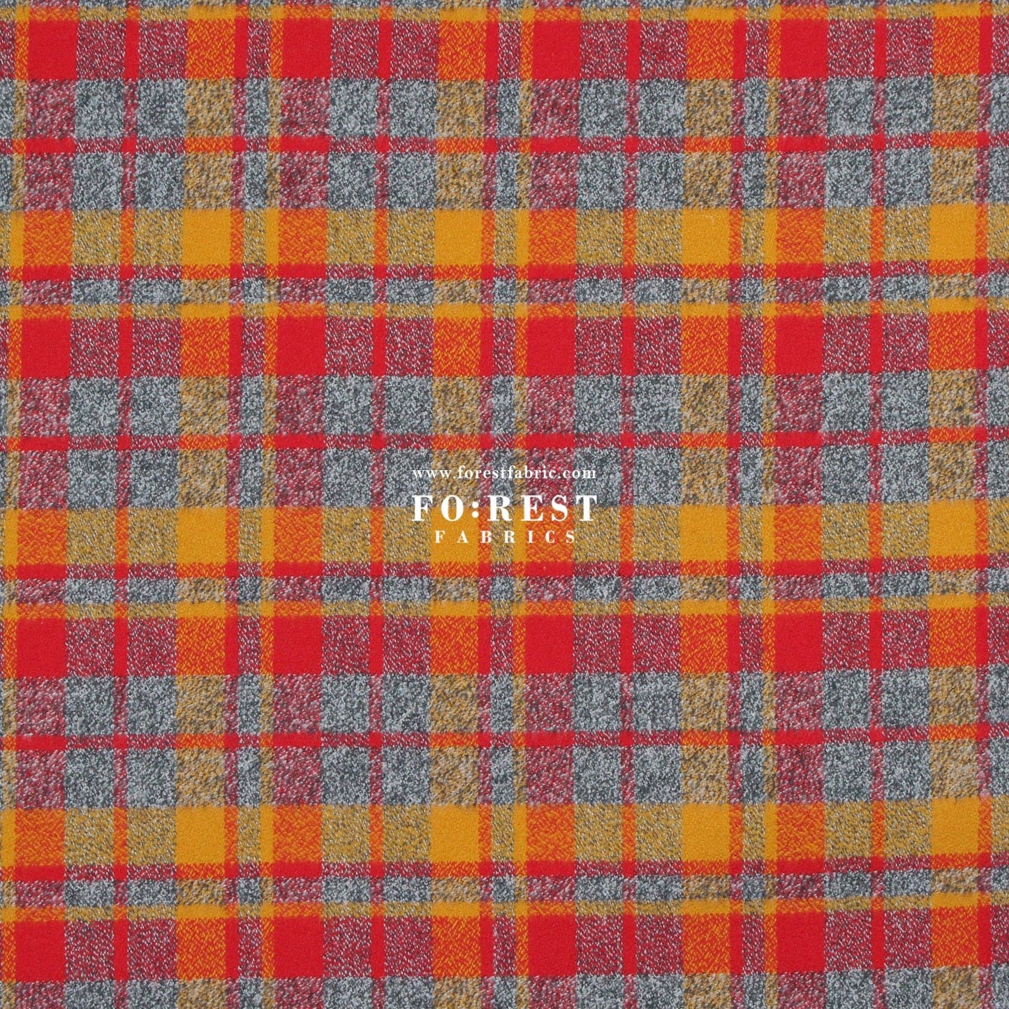 Organic Flannel - Crimson Tartan 法籣絨 - FO:REST Fabric 布恩堂Liberty fabrictana lawnjapanese fabricykk zipper