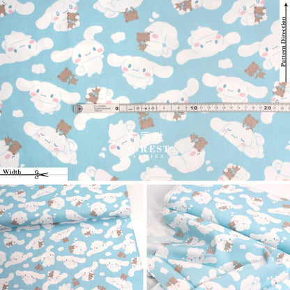 Oxford - Cinnamoroll Blue Fabric (Member)