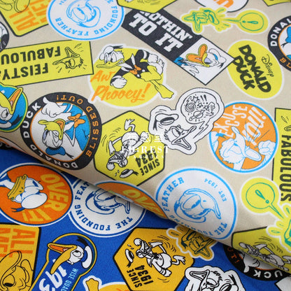 Oxford - Donald Duck Fabric Khaki