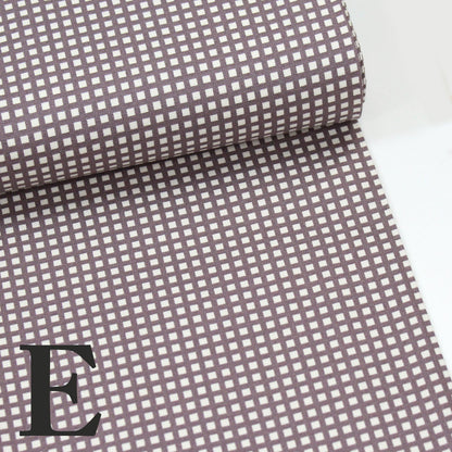 Oxford - Grid fabric - FO:REST Fabric 布恩堂Liberty fabrictana lawnjapanese fabricykk zipper
