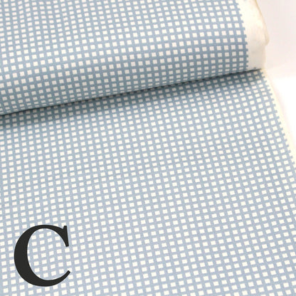 Oxford - Grid fabric - FO:REST Fabric 布恩堂Liberty fabrictana lawnjapanese fabricykk zipper